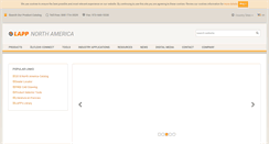 Desktop Screenshot of lappusa.lappgroup.com