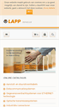 Mobile Screenshot of lappbenelux.lappgroup.com