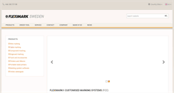 Desktop Screenshot of fleximark.lappgroup.com