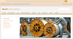 Desktop Screenshot of lappcanada.lappgroup.com
