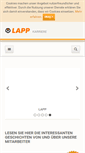 Mobile Screenshot of karriere.lappgroup.com