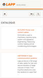 Mobile Screenshot of products.lappgroup.com